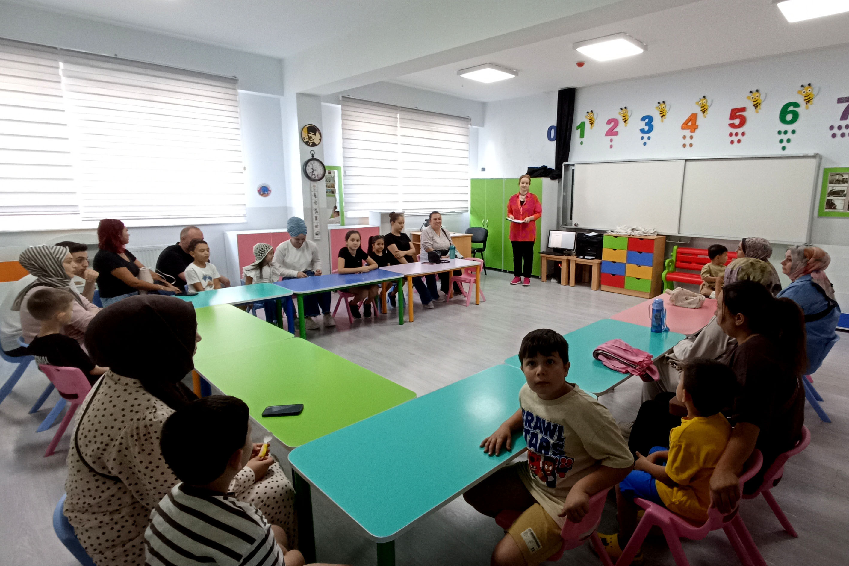 SAMSUN HABER. Minik öğrenciler Havza’da okula ilk adımı attı