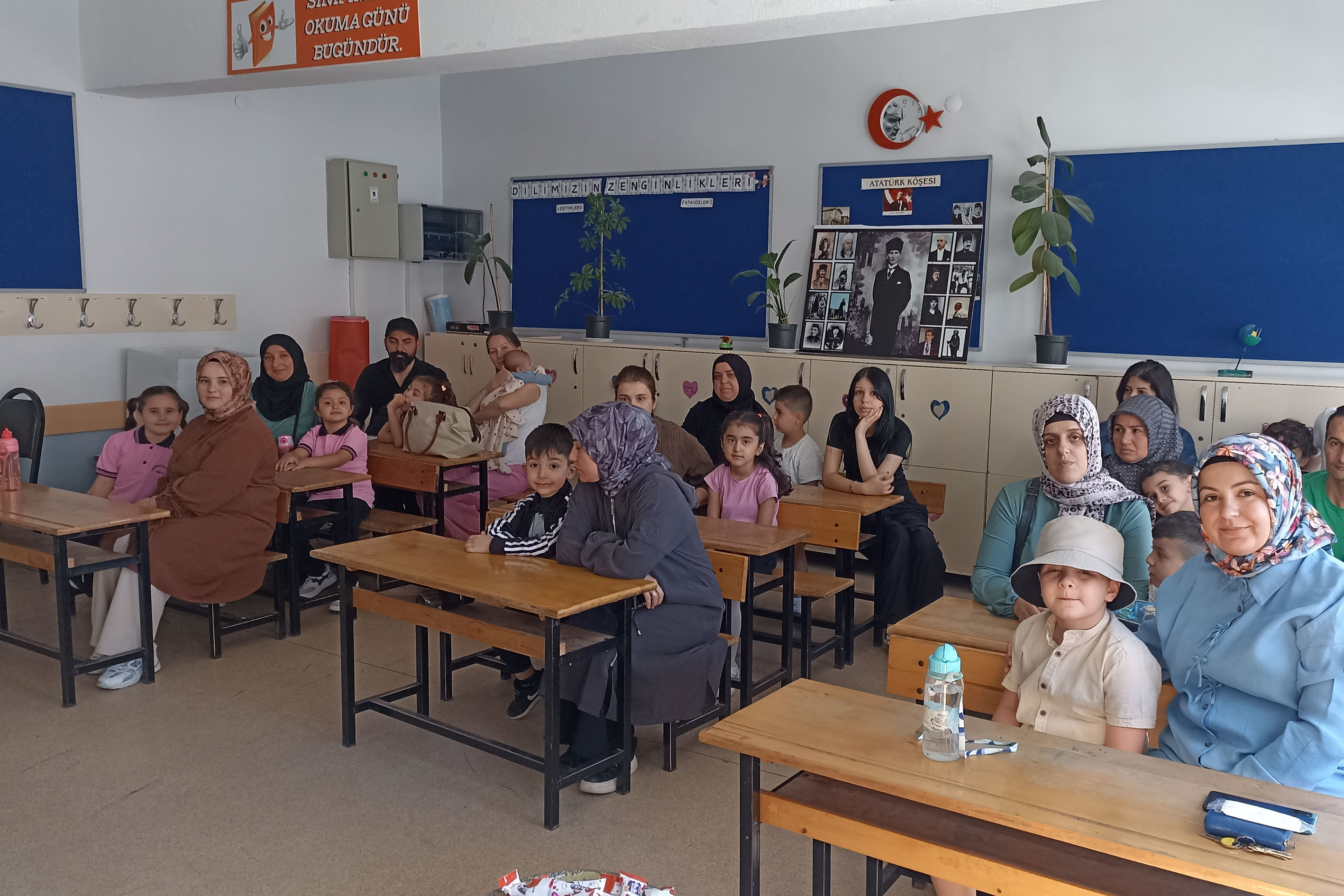 SAMSUN HABER. Minik öğrenciler Havza’da okula ilk adımı attı
