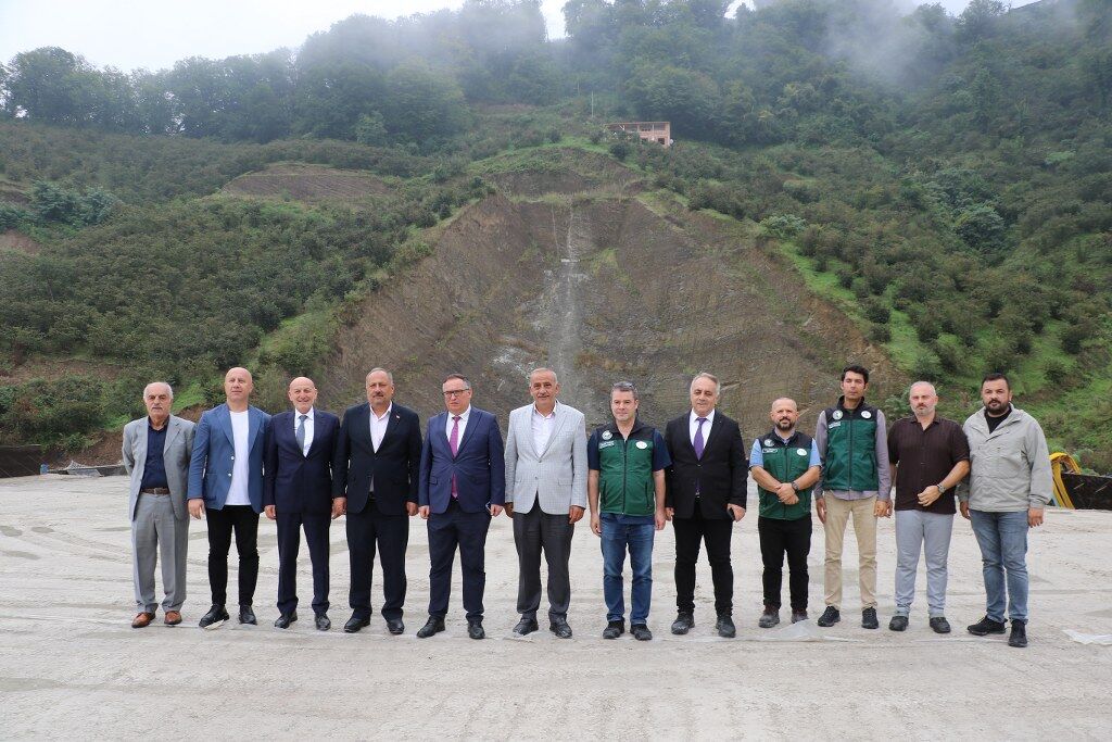 SAMSUN HABER Salıpazarı Barajı’nda çalışmalar yerinde incelendi