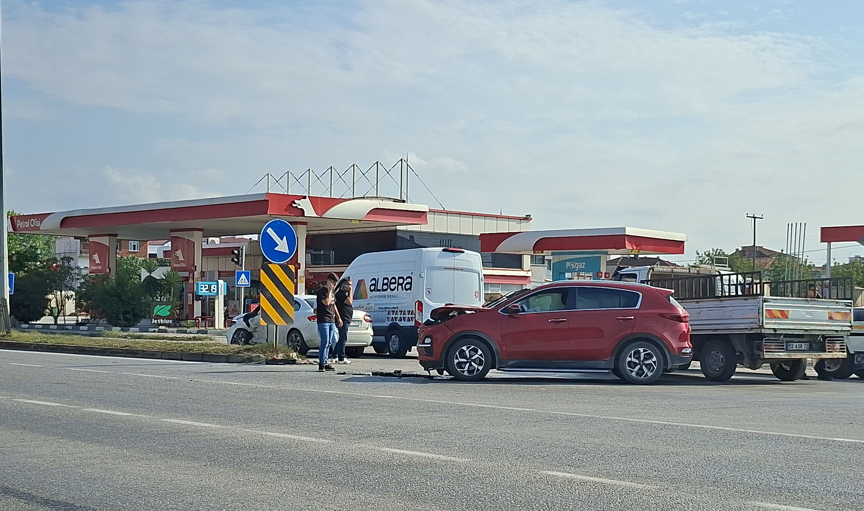 Samsun Haber: Samsun’da iki araç birbirine girdi! Ekipler sevk edildi