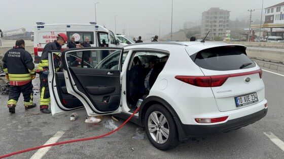 samsun haber: Samsun'da ölümlü kaza! Hacer Ter olay yerinde hayatını kaybetti