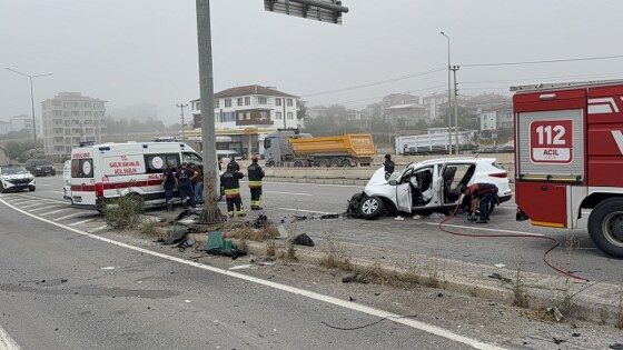 samsun haber: Samsun'da ölümlü kaza! Hacer Ter olay yerinde hayatını kaybetti