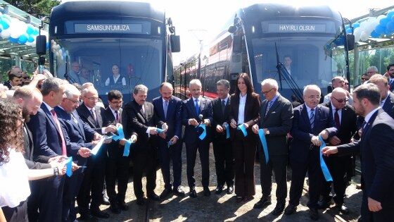 samsun haber: Samsun'da yeni tramvaylar hizmette!