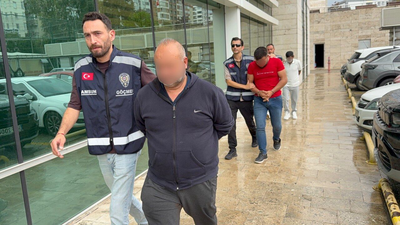 samsun haber Ağrı’dan İstanbul’a gidiyorlardı! Samsun girişinde yakalandılar