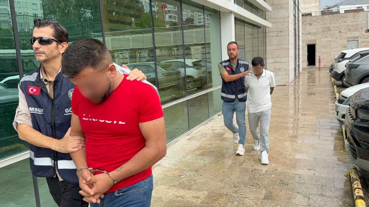 samsun haber Ağrı’dan İstanbul’a gidiyorlardı! Samsun girişinde yakalandılar