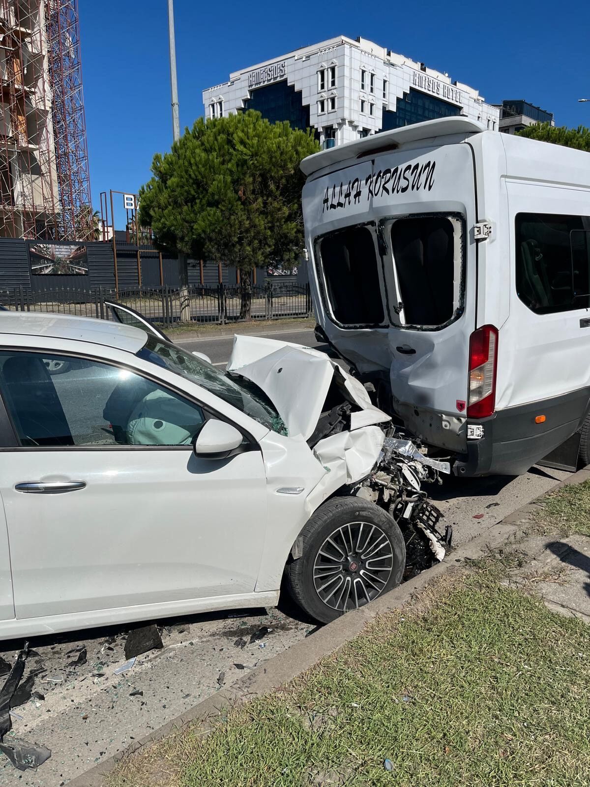 Samsun Haber: Samsun’da feci kaza! 4 kişi hastanelik oldu