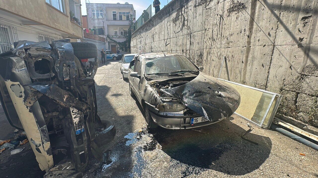 Samsun'da feci kaza! 5 metreden aşağı uçtu!