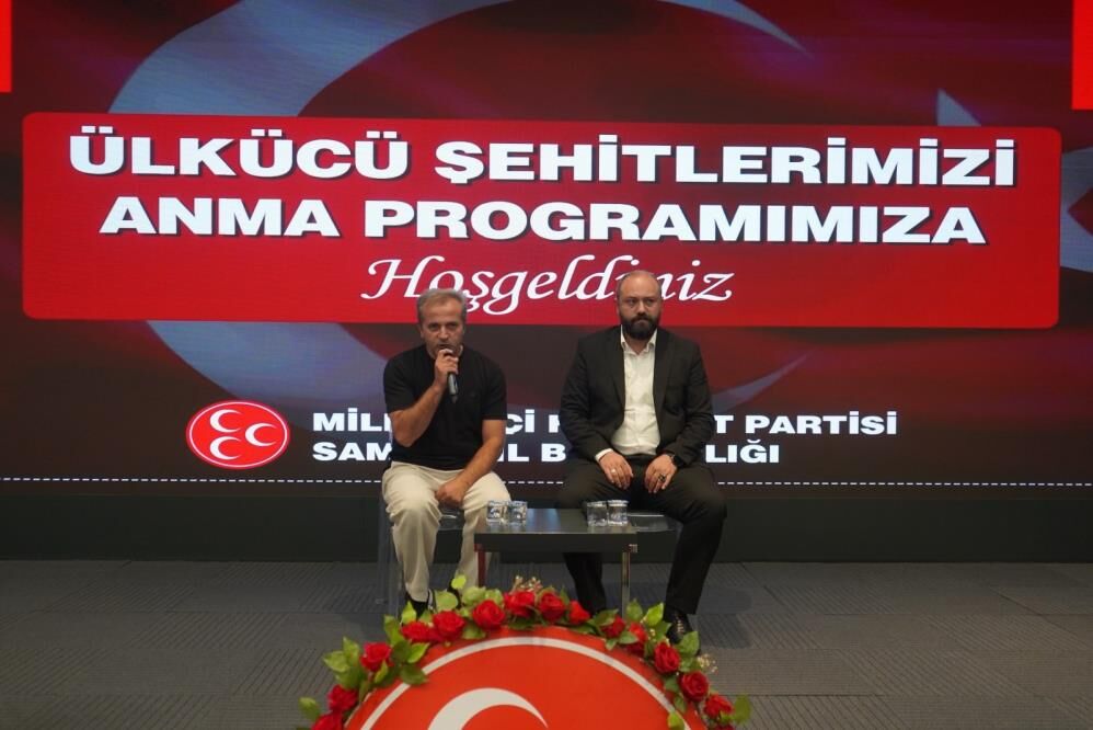 MHP Samsun’dan ülkücü şehitler için anma programı