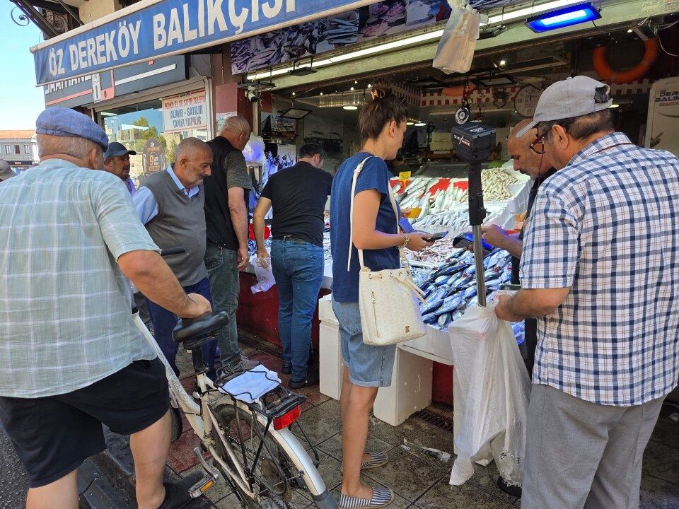SAMSUN HABER Samsun'da palamut bereketi! Fiyatı 50 TL'ye kadar geriledi