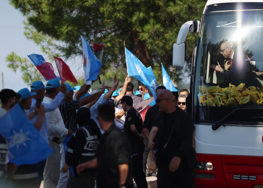 Cumhurbaşkanı Erdoğan'a Samsun'da sevgi seli