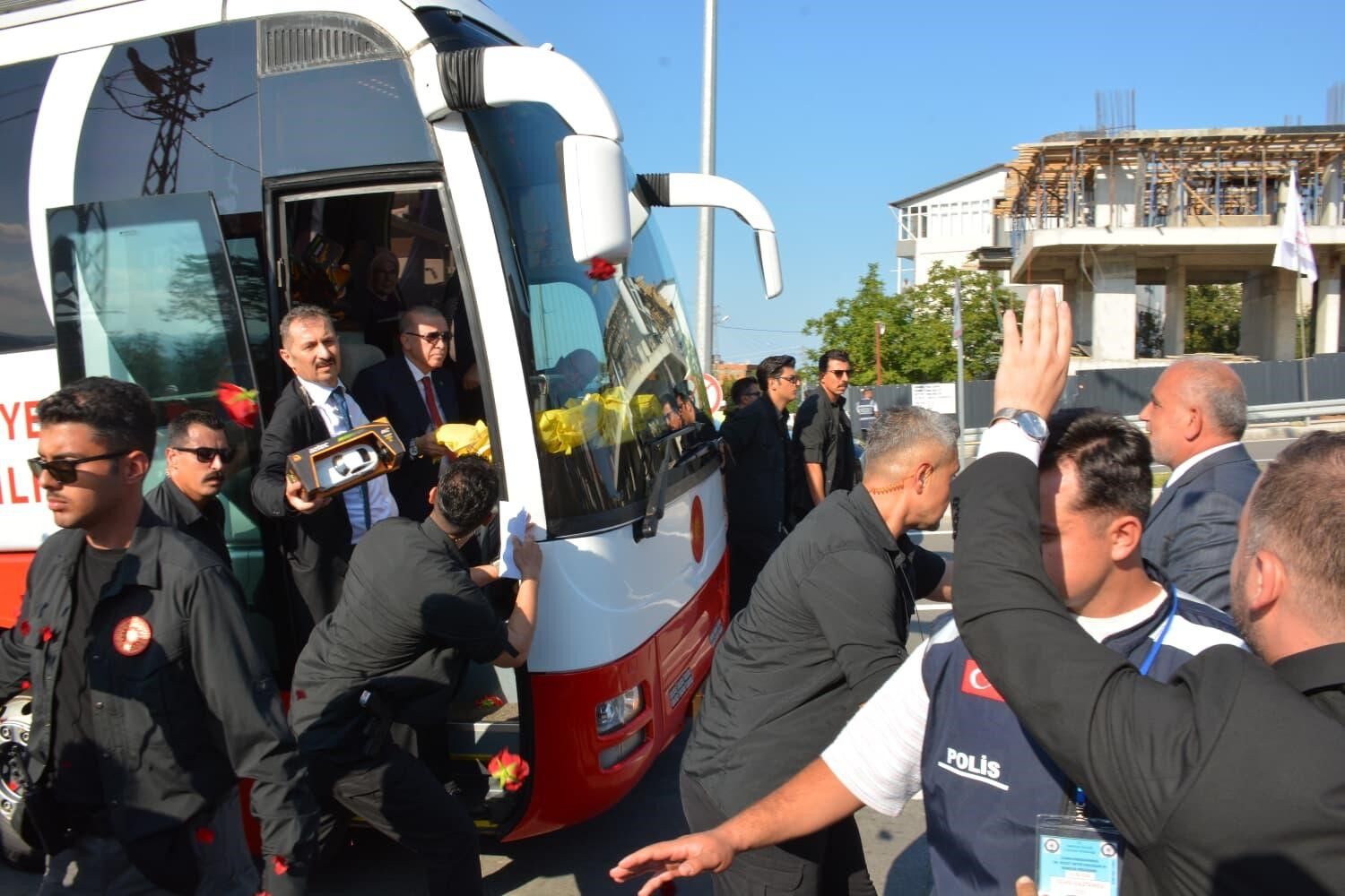 Samsun haber Canik’te Cumhurbaşkanı Erdoğan’a yoğun ilgi