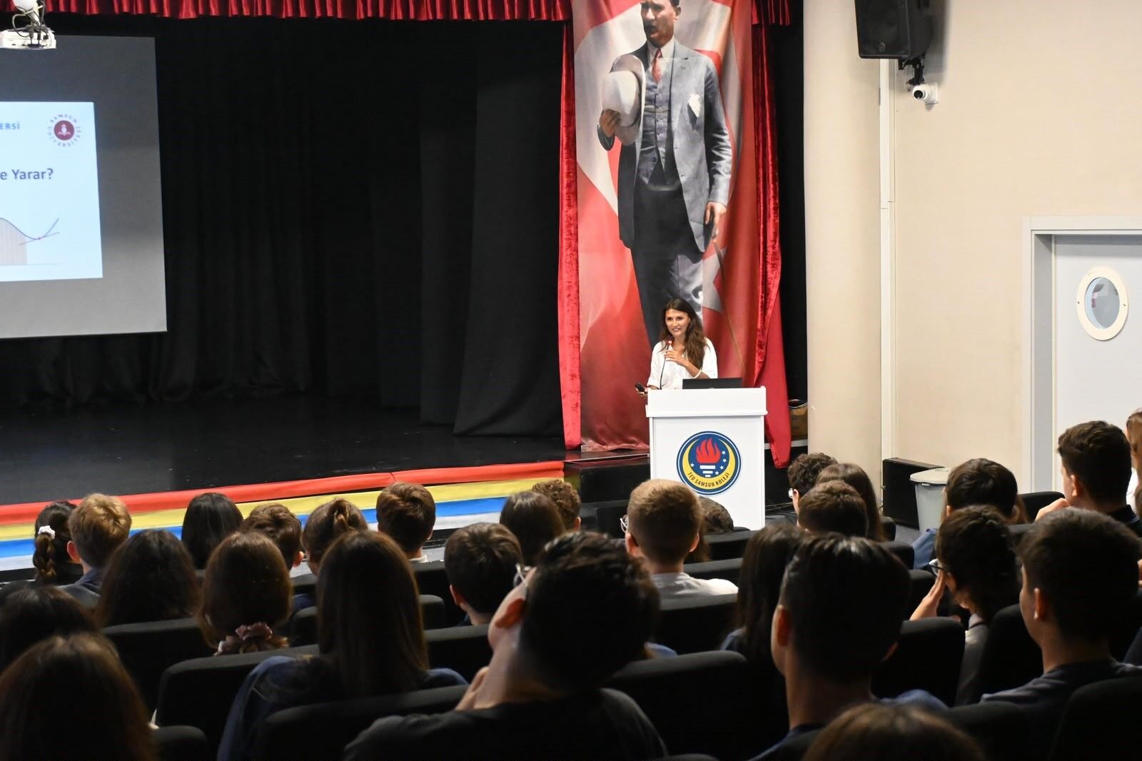 Samsun haber: Samsun’da 30 akademisyen 30 lisede öğrencilerle buluştu