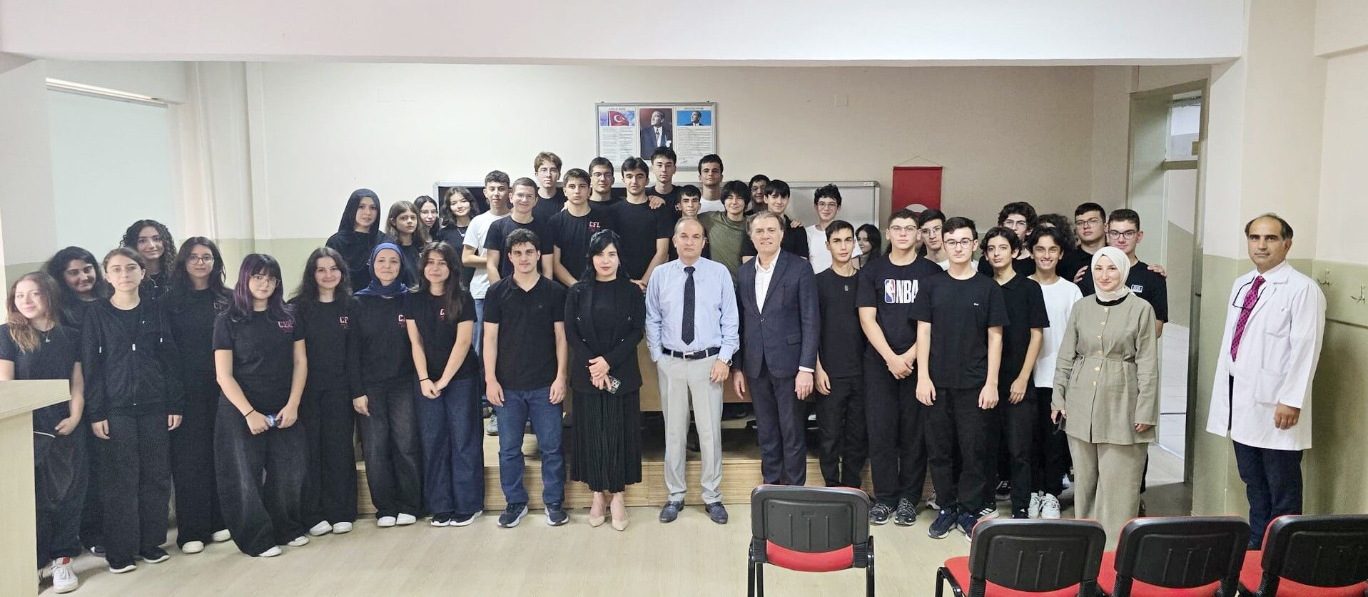 Samsun haber: Samsun’da 30 akademisyen 30 lisede öğrencilerle buluştu