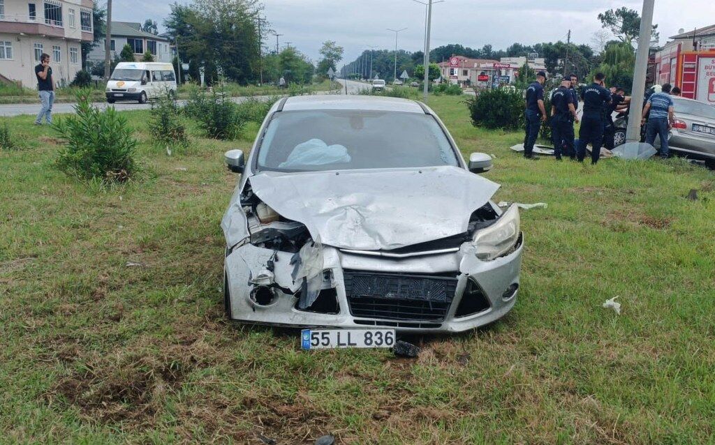 samsun haber Samsun’da sabah saatlerinde feci kaza! 5 yaralı