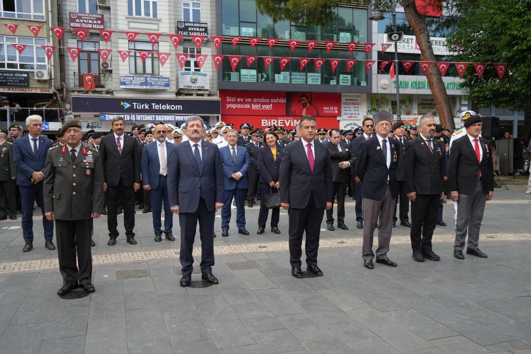 samsun haber Samsun’da 19 Eylül Gaziler Günü törenle kutlandı!