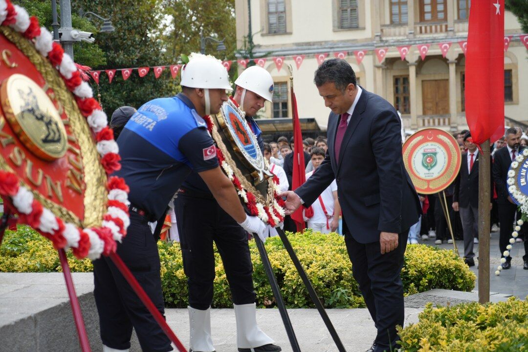 samsun haber Samsun’da 19 Eylül Gaziler Günü törenle kutlandı!