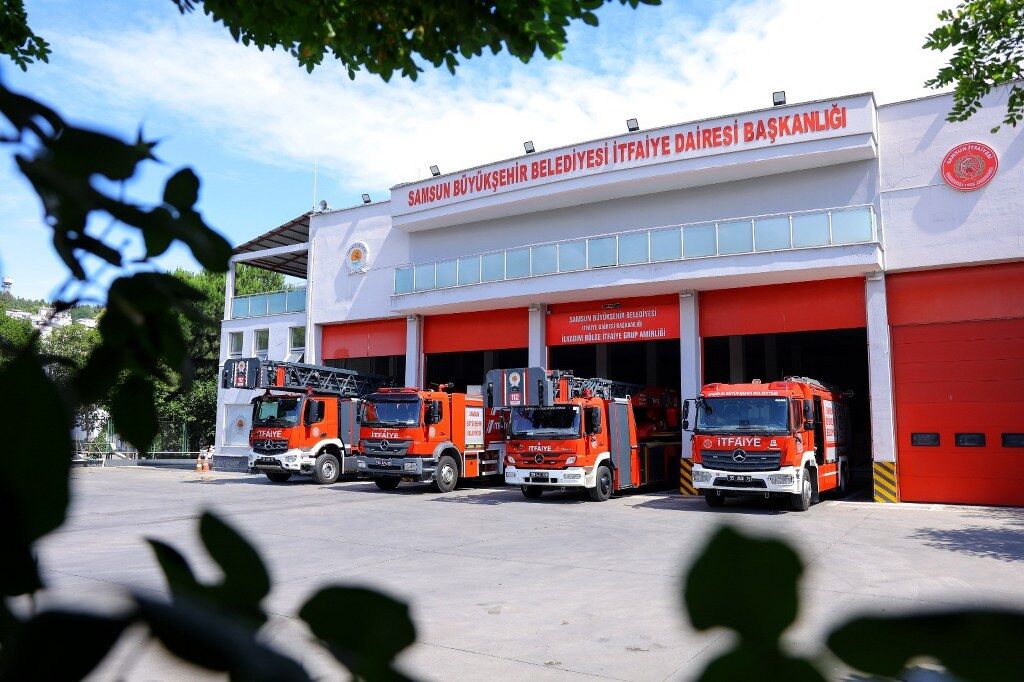 SAMSUN HABER Samsun İtfaiyesi 101 yaşında! 9 aylık bilanço dikkat çekti