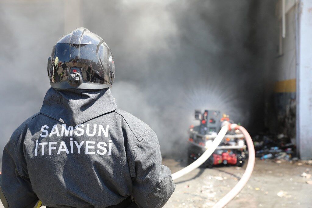 SAMSUN HABER Samsun İtfaiyesi 101 yaşında! 9 aylık bilanço dikkat çekti