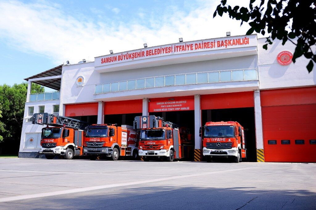 SAMSUN HABER Samsun İtfaiyesi 101 yaşında! 9 aylık bilanço dikkat çekti