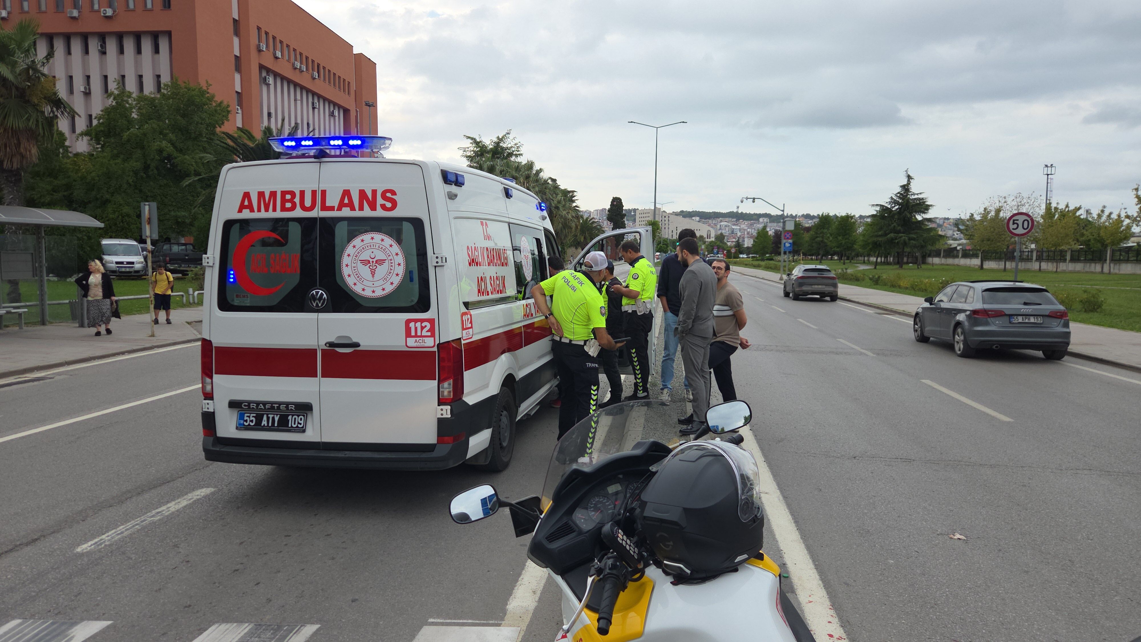 Samsun Haber: Samsun’da yürek burkan kaza! Yaya geçidinde çocuğa çarpıp kaçtı
