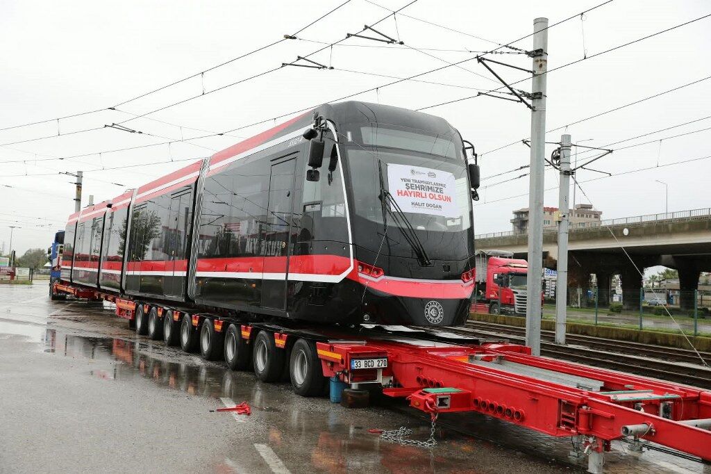 samsun haber Samsun’da tramvay seferberliği! 3. yeni araç raylara indi 