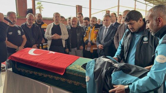 samsun haber: Samsun'da UMKE hemşiresi Mehmet Can Gür için tören