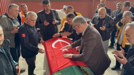 samsun haber: Samsun'da UMKE görevlisi Mehmet Can Gür için tören