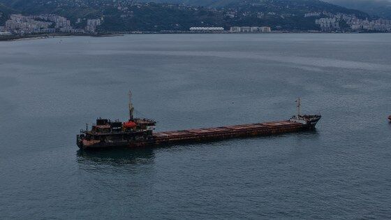 samsun haber: Karadeniz'de savaşın izleri! O gemi dikkat çekti