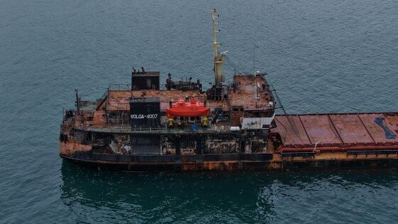 samsun haber: Karadeniz'de savaşın izleri! O gemi dikkat çekti