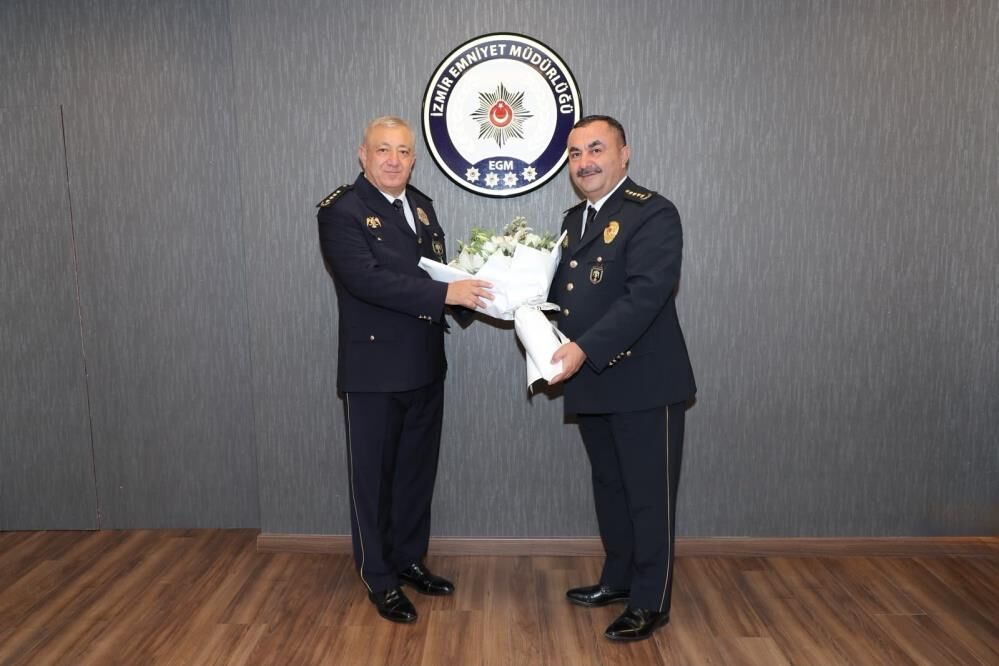 samsun haber Samsun’dan İzmir’e atanan Emniyet Müdürü Ahmet Arıbaş göreve başladı
