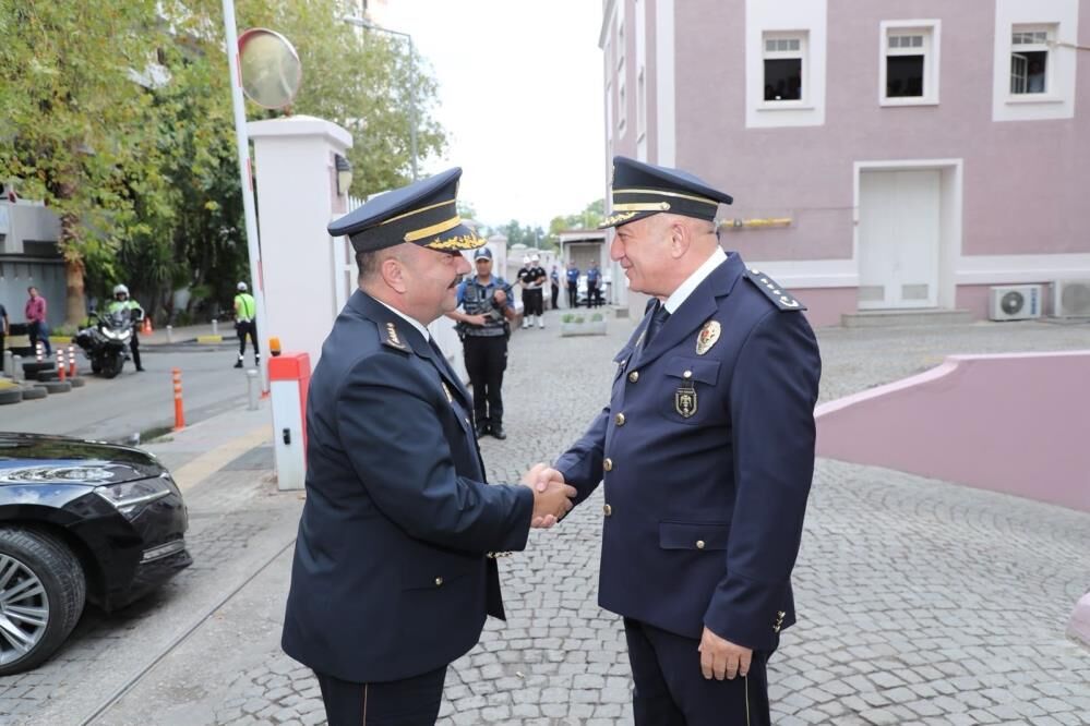 samsun haber Samsun’dan İzmir’e atanan Emniyet Müdürü Ahmet Arıbaş göreve başladı