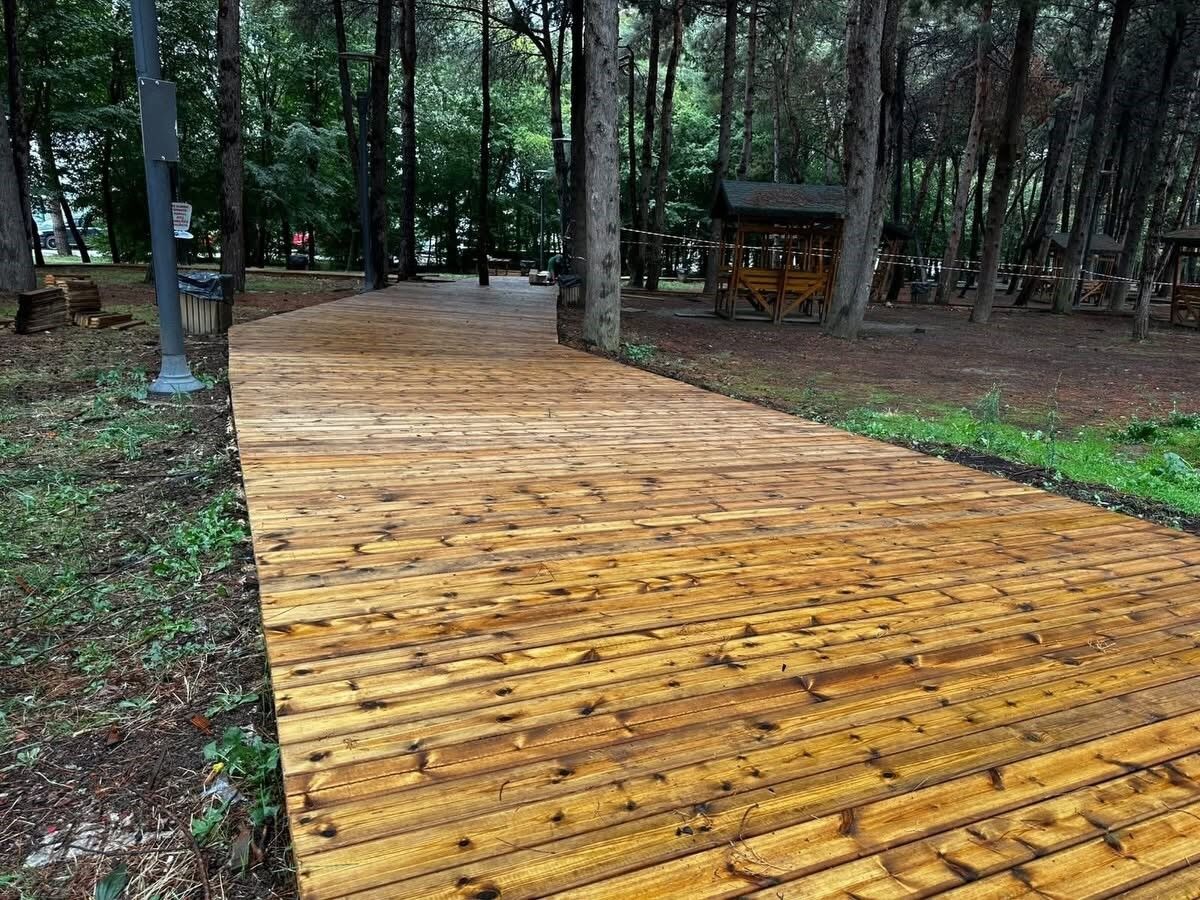 SAMSUN HABER Canik’te Hasköy Meşe Orman Park yenileniyor