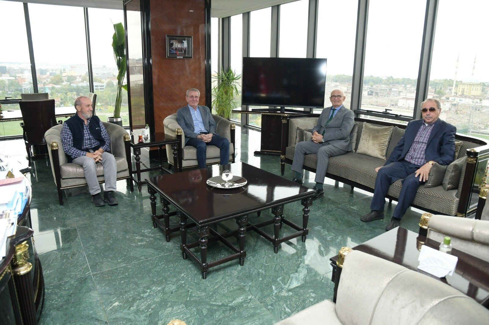 Samsun Haber: Ak Partili Yusuf Ziya Yılmaz’dan TSO’da ekonomi mesaisi