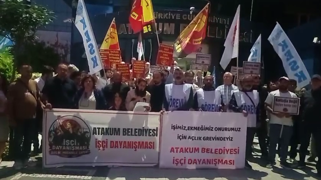 samsun haber. Atakum Belediyesi işçilerinden dayanışma çağrısı: “Direnişi yalnız bırakmayın”