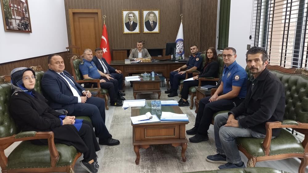 SAMSUN HABER Havza’da spor güvenliği masaya yatırıldı