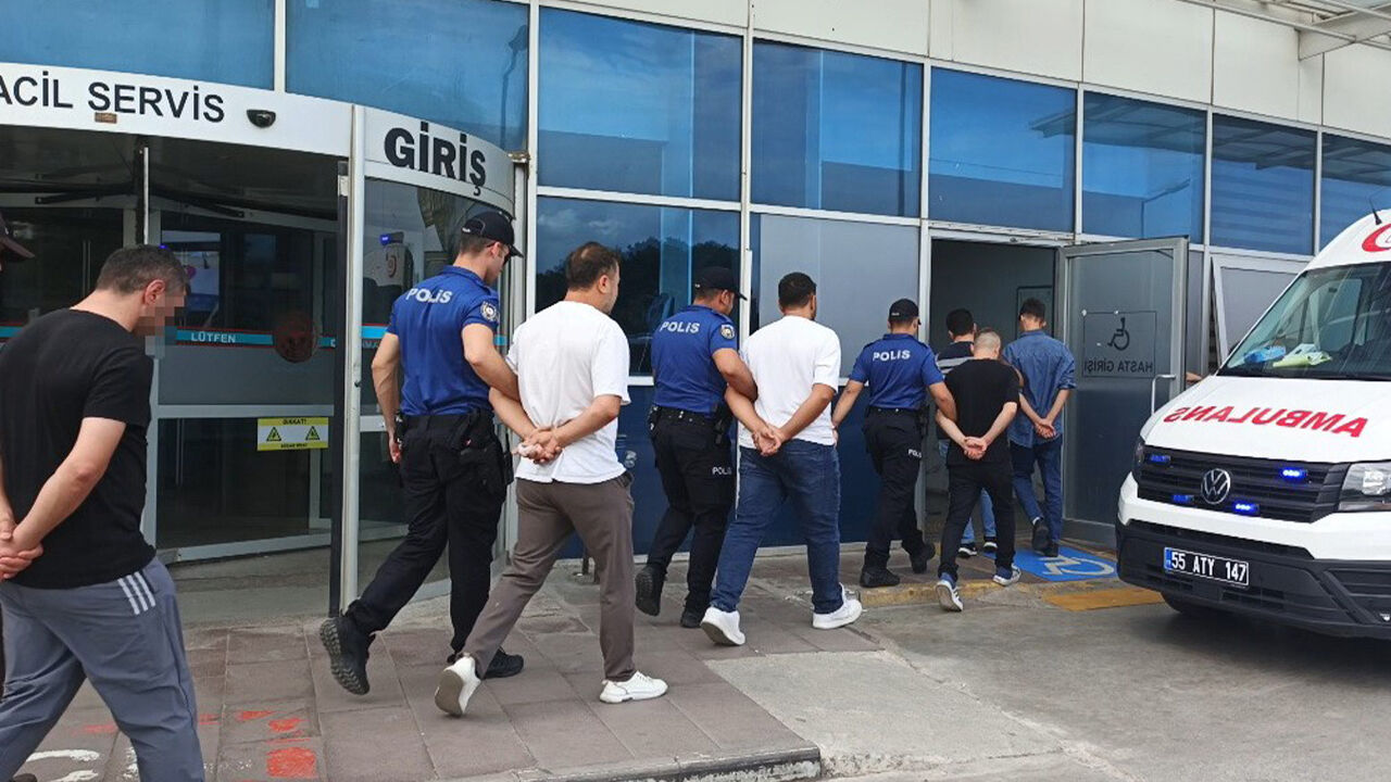 Samsun'da uygulama noktalarını paylaşmanın bedeli ağır oldu: 10 gözaltı