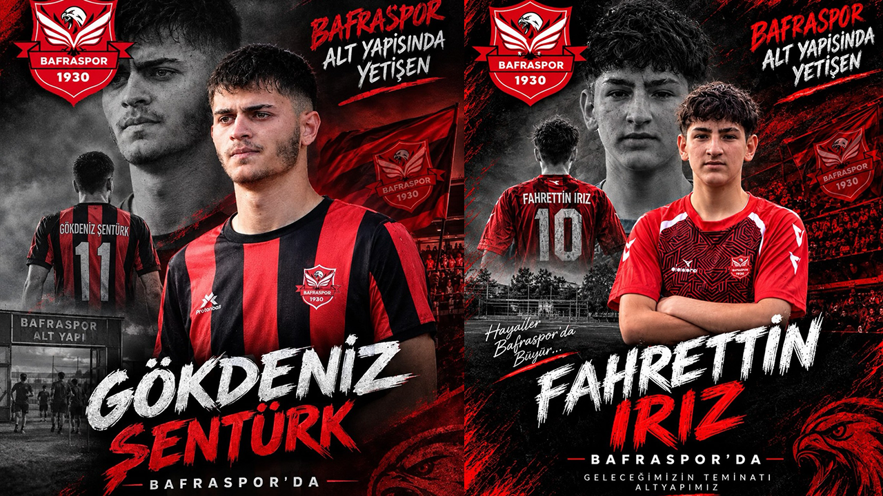Bafraspor 1930’un genç yetenekleri A Takım’da