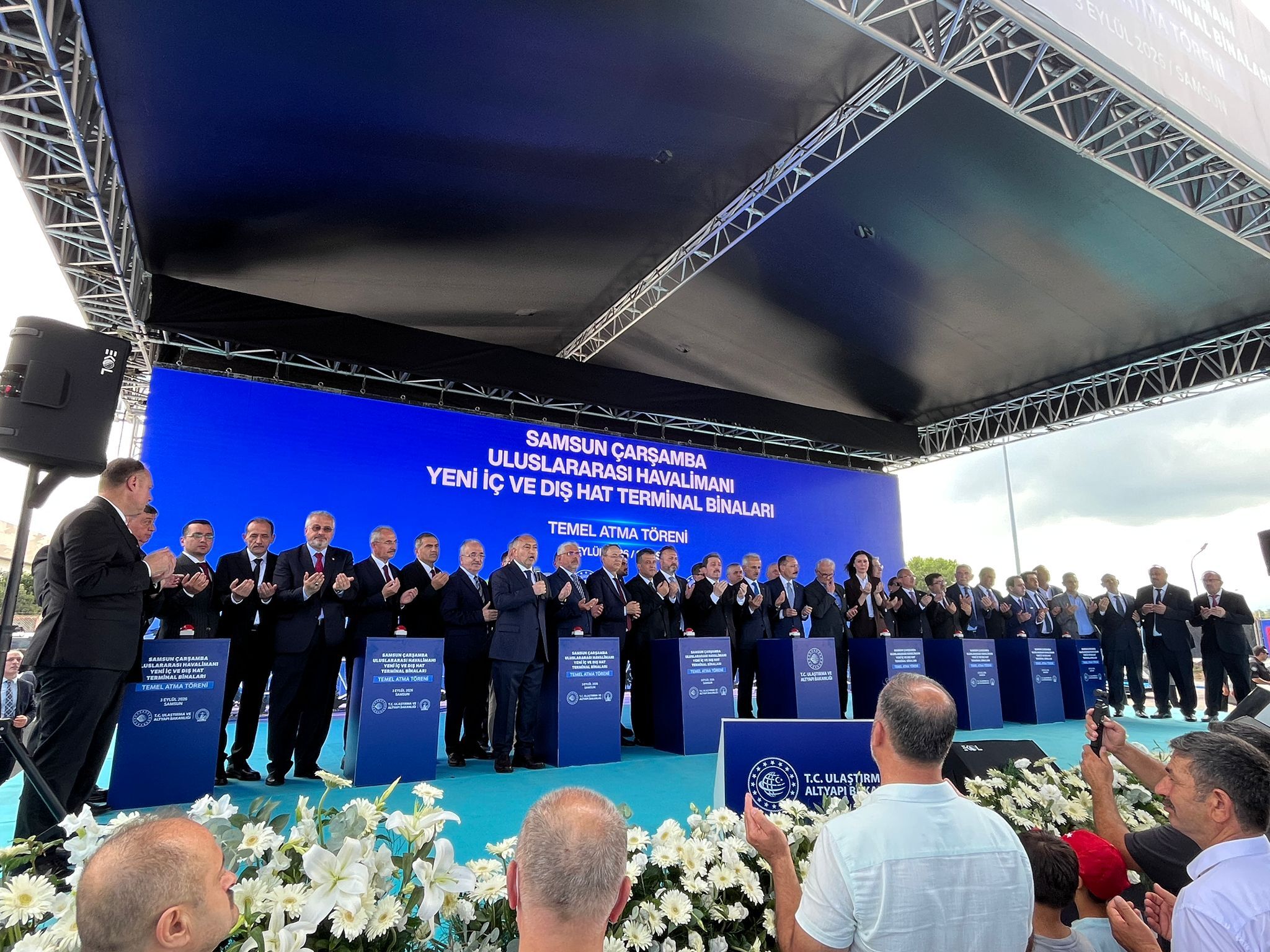 samsun haber: Samsun'da törene damga vuran tarih pazarlığı diyaloğu