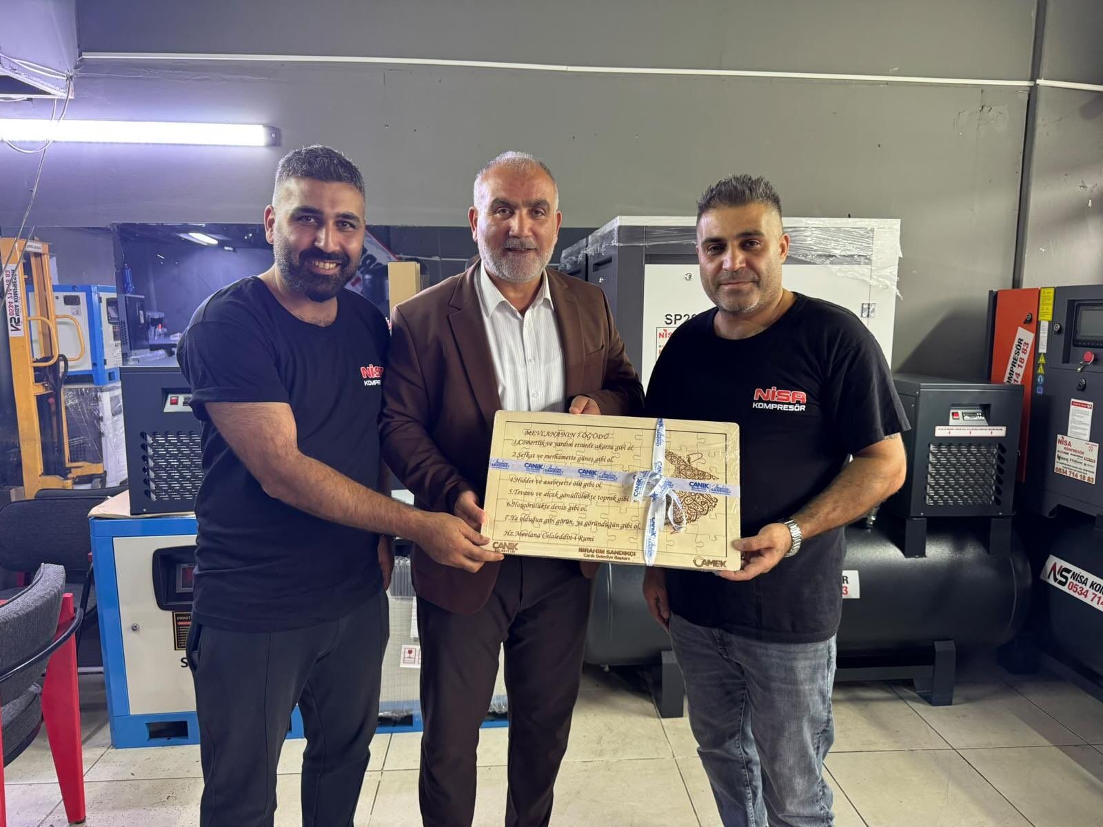 Samsun Haber: Canik Belediye Başkanı İbrahim Sandıkçı’dan esnafa ziyaret