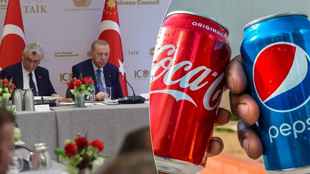 Cumhurbaşkanı Erdoğan'dan Pepsi ve Coca Cola yöneticilerine zor soru