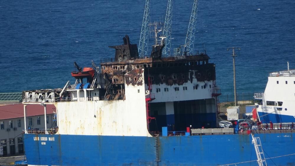 Samsun Haber: Drone saldırısına uğrayan Samsun çıkışlı gemi Trabzon’da