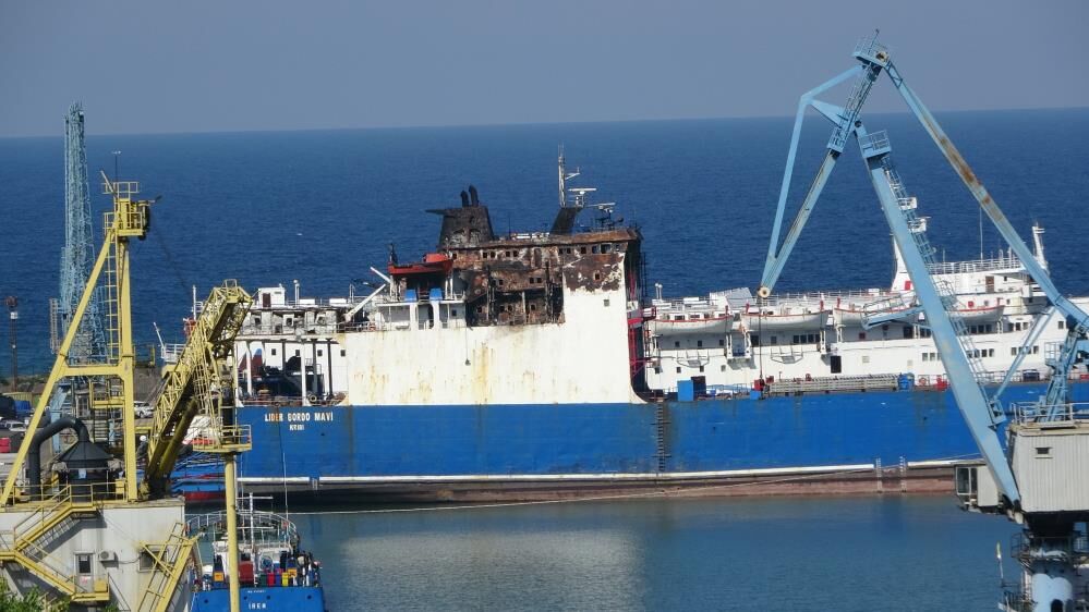 Samsun Haber: Drone saldırısına uğrayan Samsun çıkışlı gemi Trabzon’da
