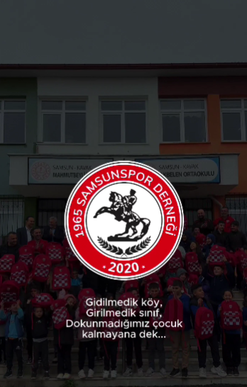Samsunspor sevgisi büyüyor! Hedef 300 çocuk