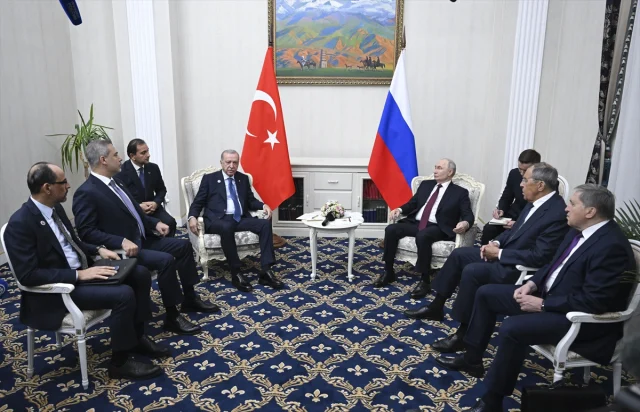 Erdoğan ile Putin görüştü! Türkiye için dikkat çeken ifade