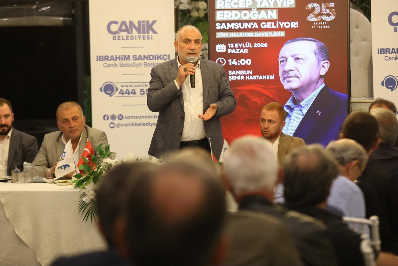 Samsun Haber: Erdoğan’ın Samsun ziyareti öncesi Canik’te kritik toplantı