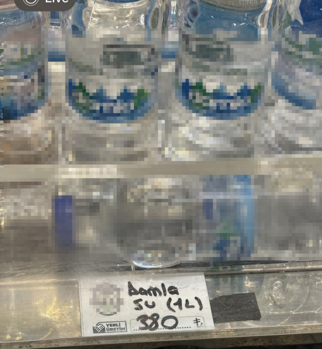 Gorenler Yok Artik Diyor 1 Litre Su 380 Tl