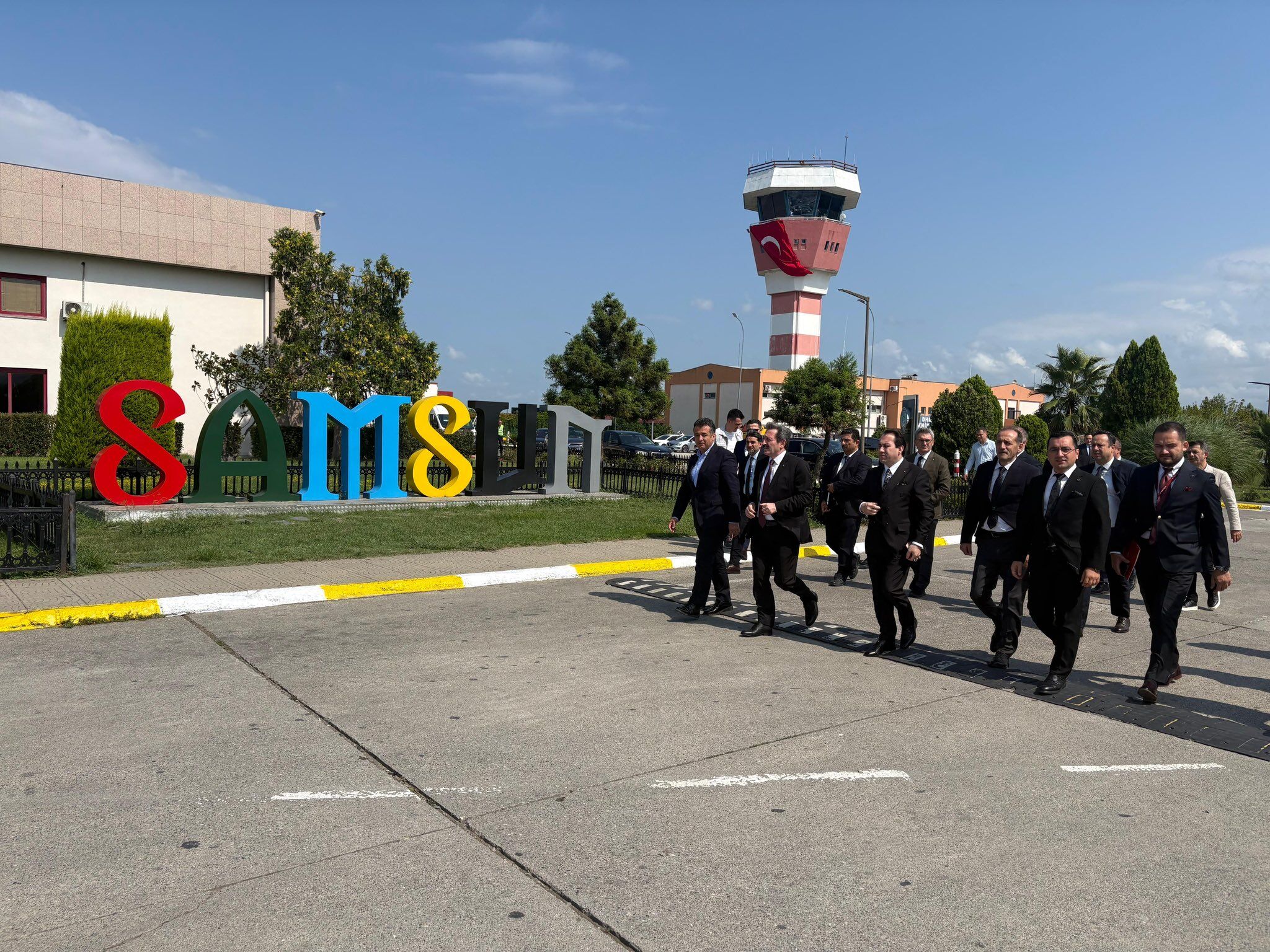 samsun haber: Samsun Çarşamba Havalimanı’nda yeni terminal hazırlığı! İncelemelerde bulundular 