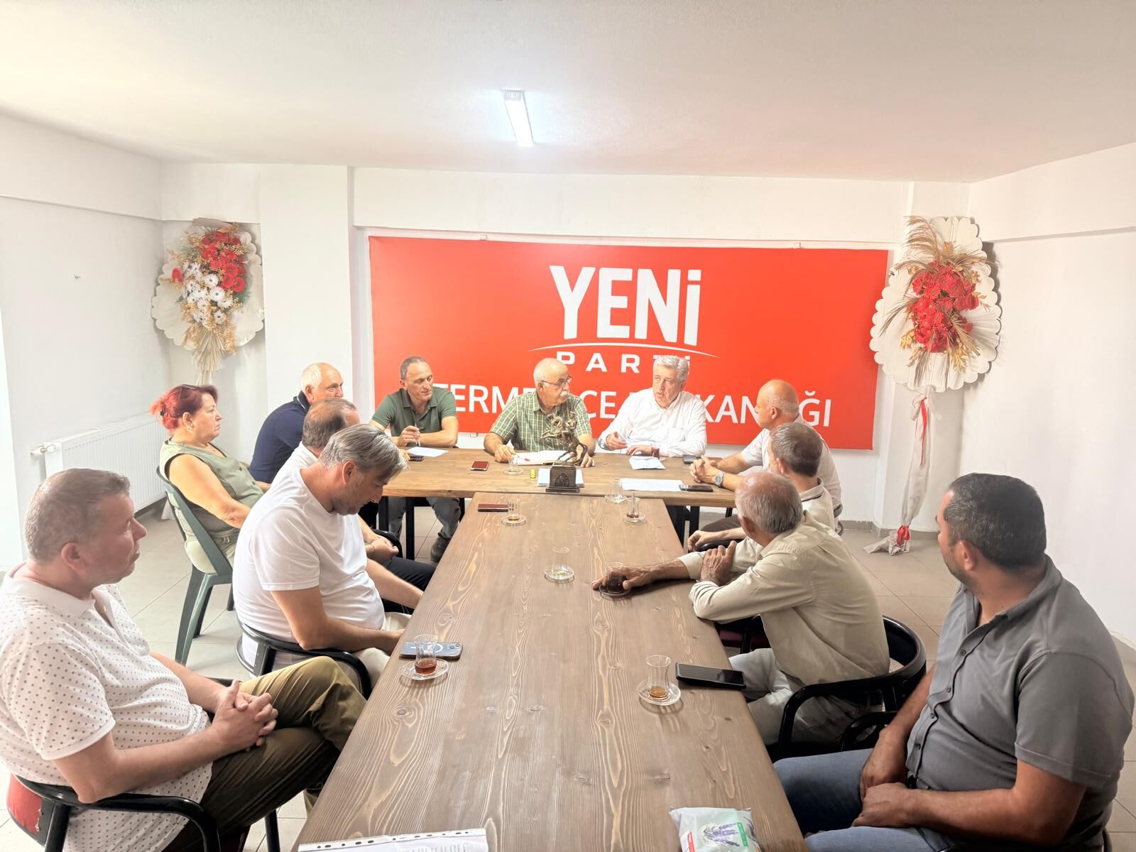 samsun haber: Dr. Murat Çan'dan Terme’de birlik ve saha mesajı