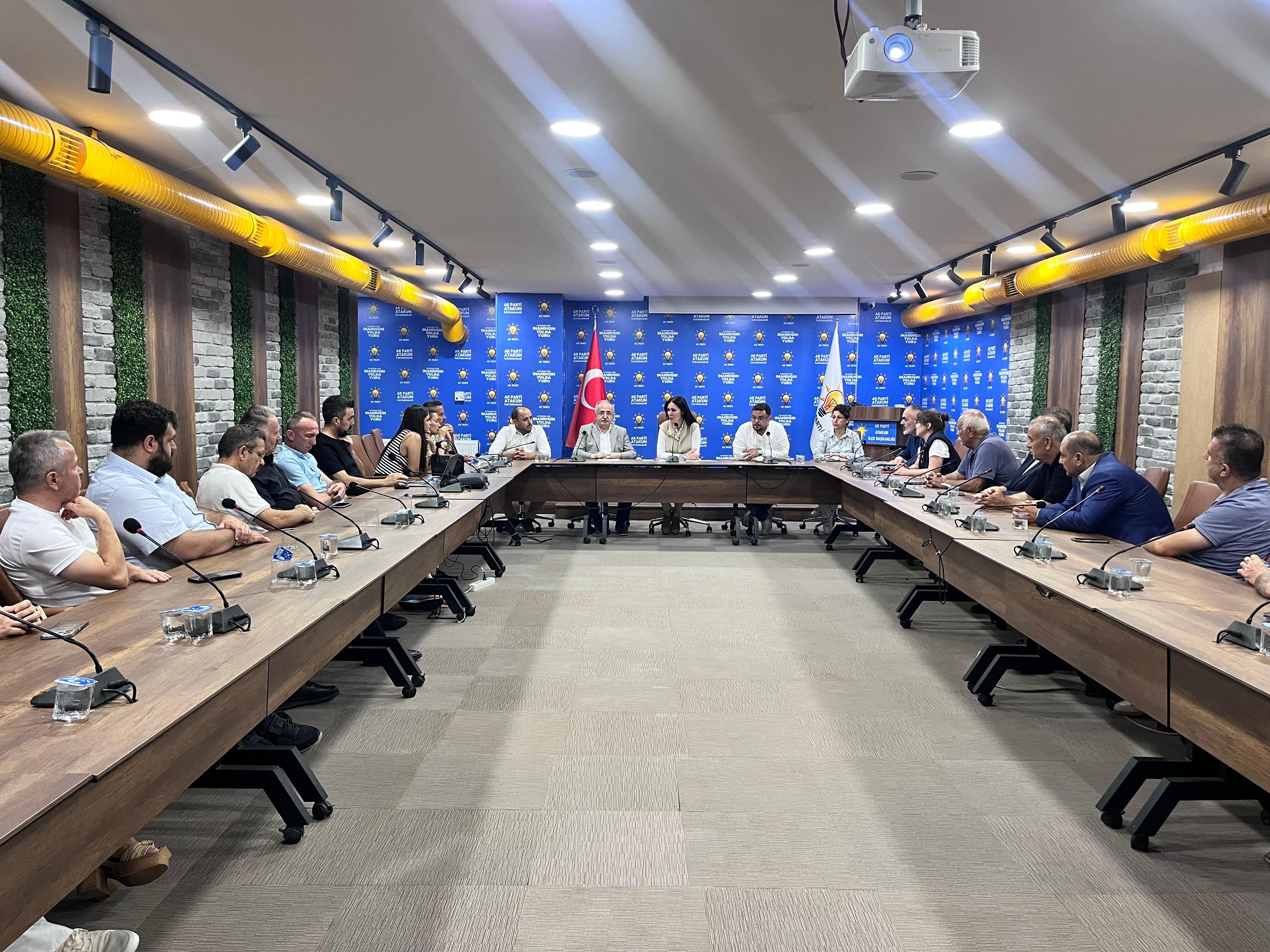 samsun haber: AK Partili Çiğdem Karaaslan Atakum’da teşkilat ve esnafla buluştu