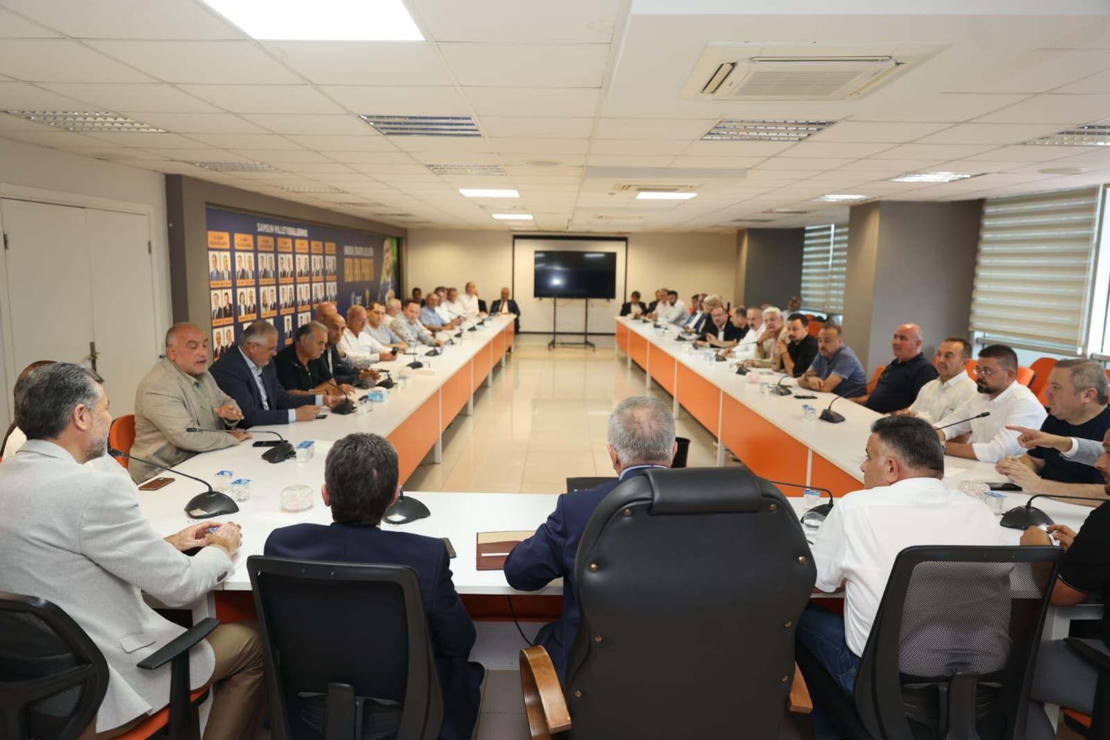 Samsun Haber: AK Parti Samsun’da Erdoğan ziyareti öncesi hazırlık toplantısı